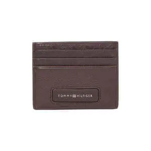 Tommy Hilfiger Monogram Leather Credit Card Holder